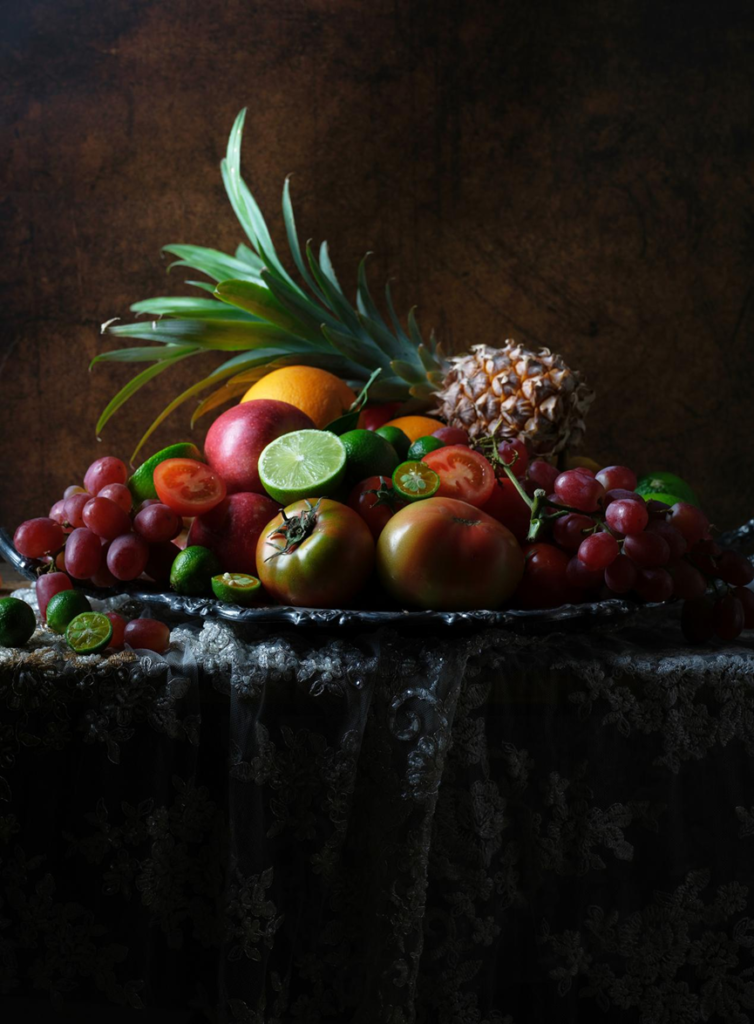 When Art Meets the Dining Table - Still Life Food Photography with Oil Painting Style image